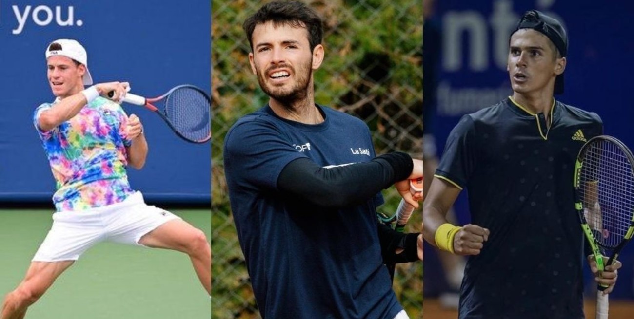 Schwartzman, Londero y Coria debutan este lunes en el US Open