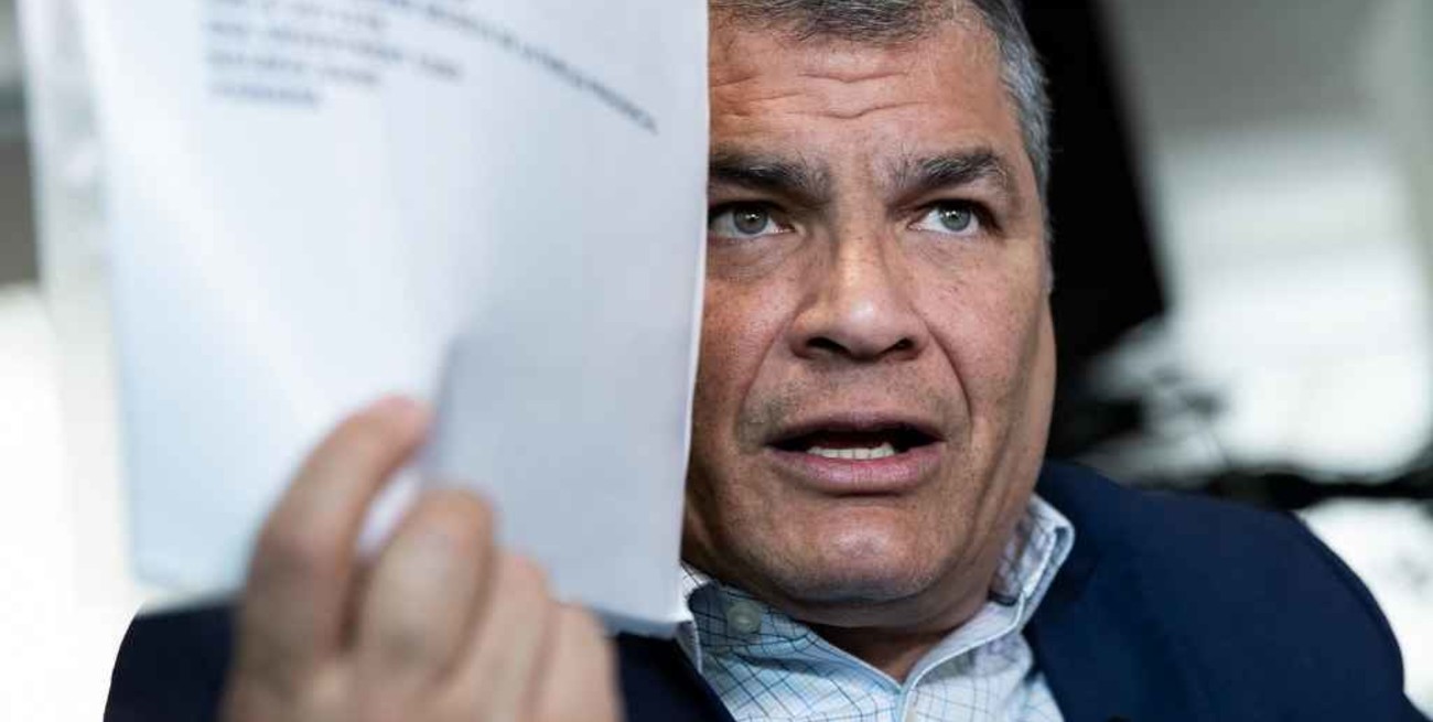 Rafael Correa rechazó el pedido de captura hecho en su contra por la justicia de Ecuador  