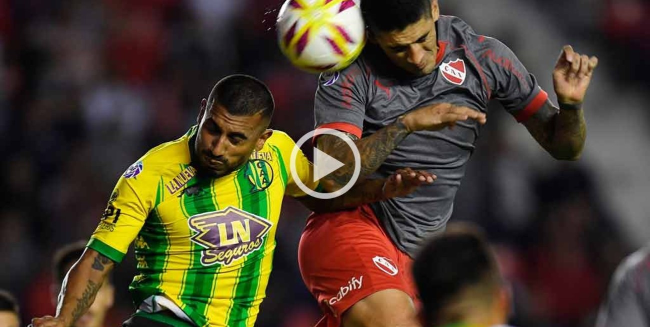 Independiente volvió al triunfo frente a Aldosivi