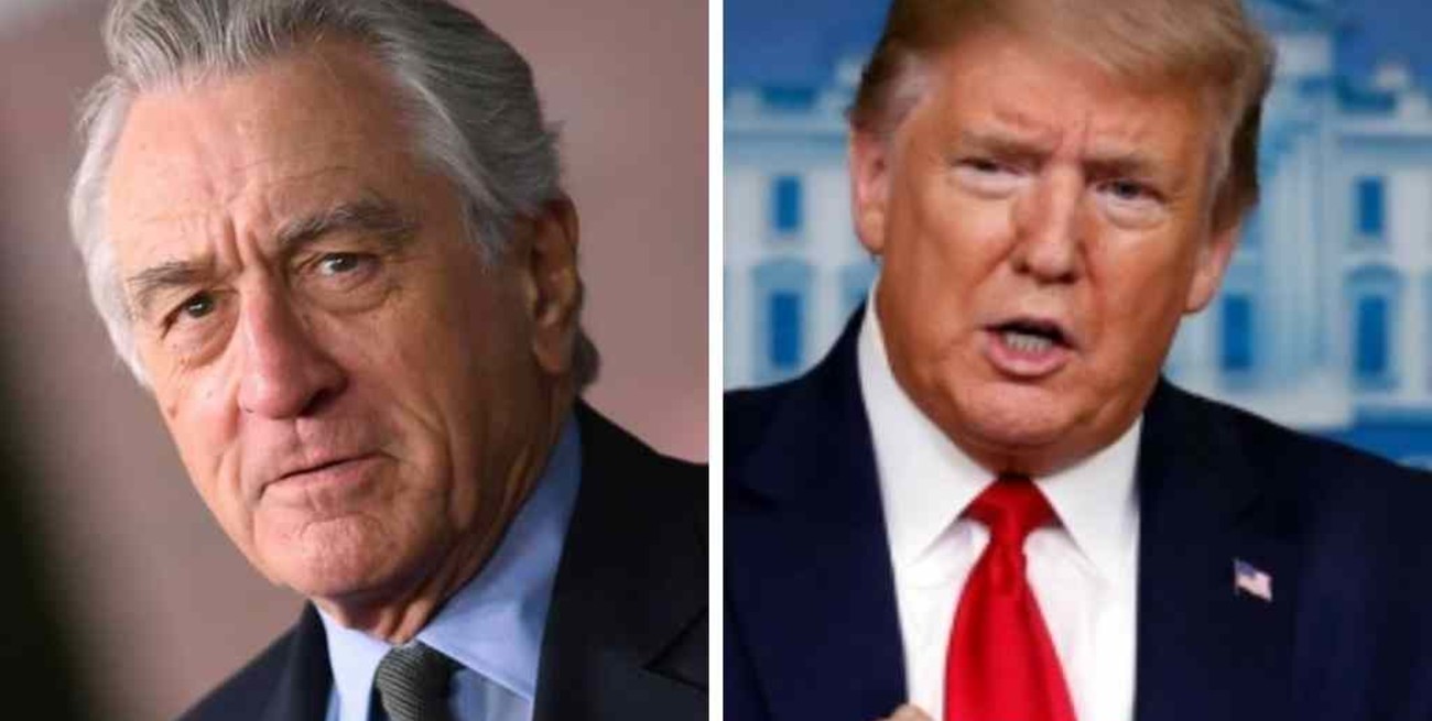 Robert De Niro volvió a arremeter contra Trump y criticó su accionar frente a la pandemia