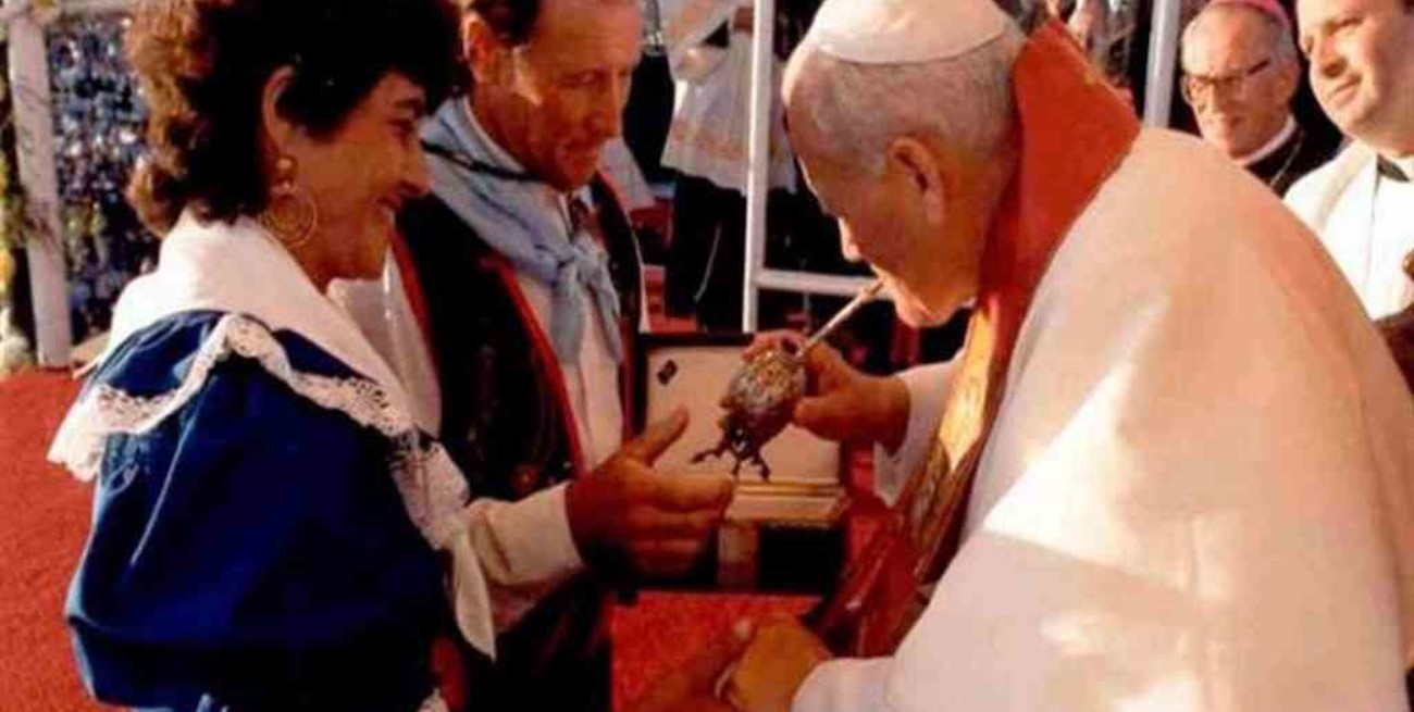 La iglesia católica conmemora a San Juan Pablo II "El Grande"