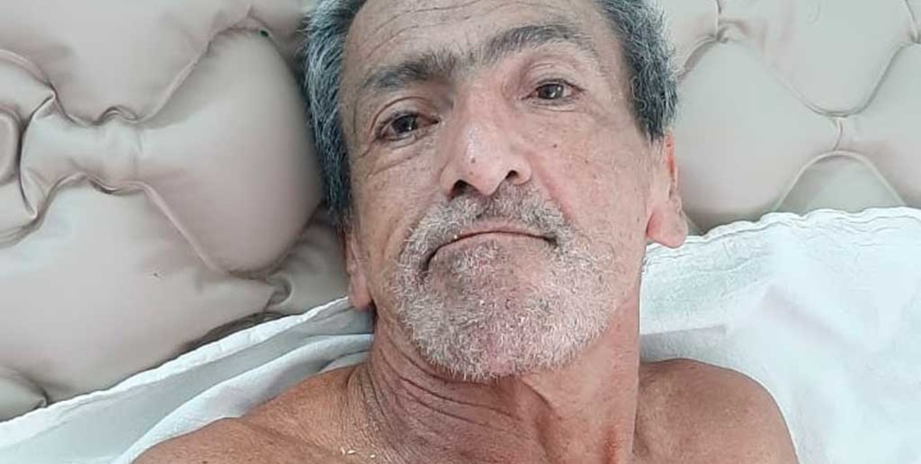 Buscan familiares de Antonio Bertozzi, quien está internado en el hospital Sayago de Santa Fe