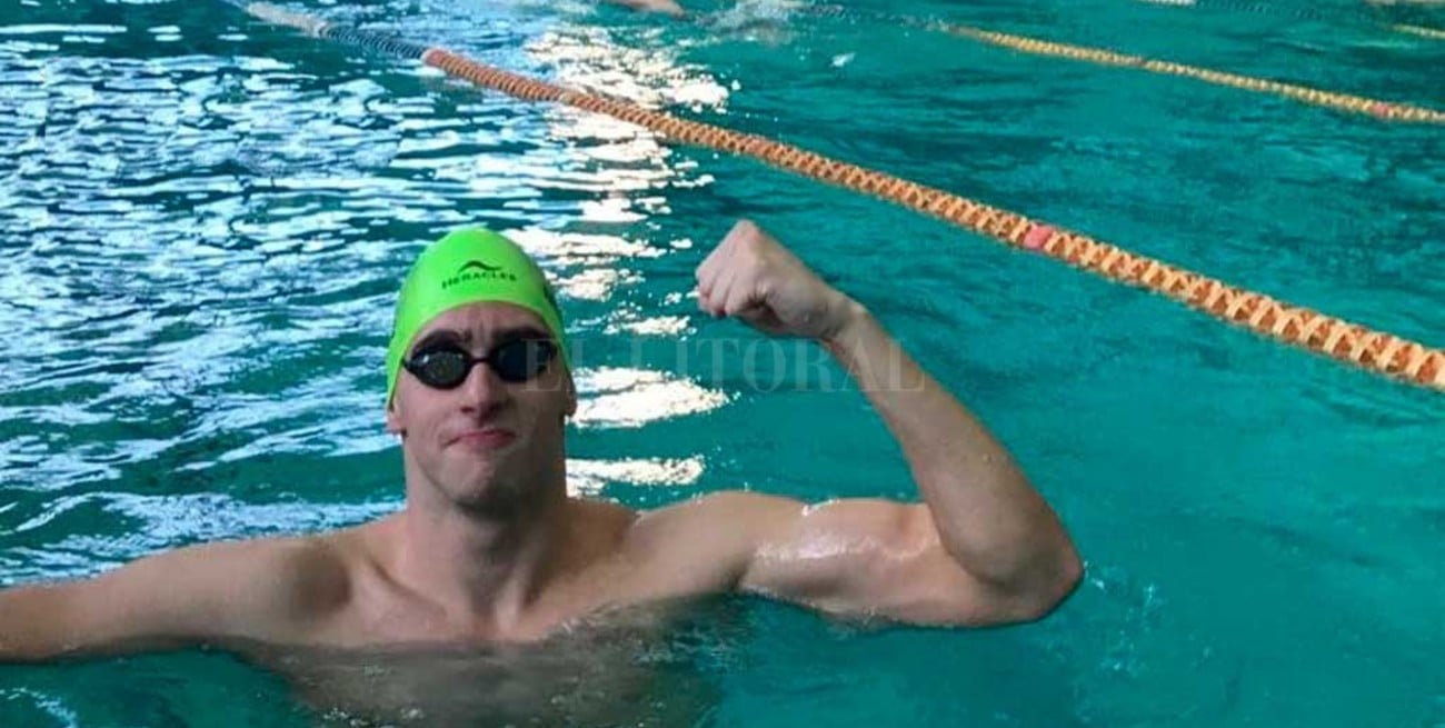 Nuevo récord nacional del sanjustino Gabriel Morelli