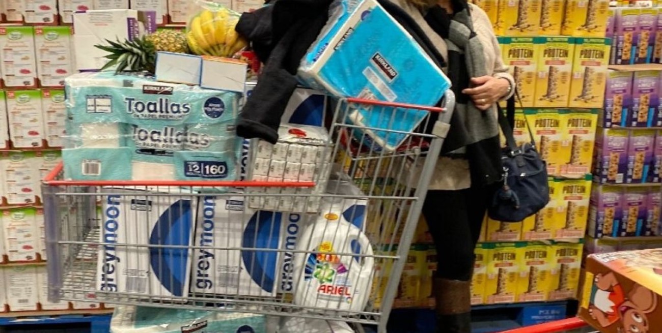 Coronavirus.: los estadounidenses cruzan la frontera para comprar papel higiénico en México