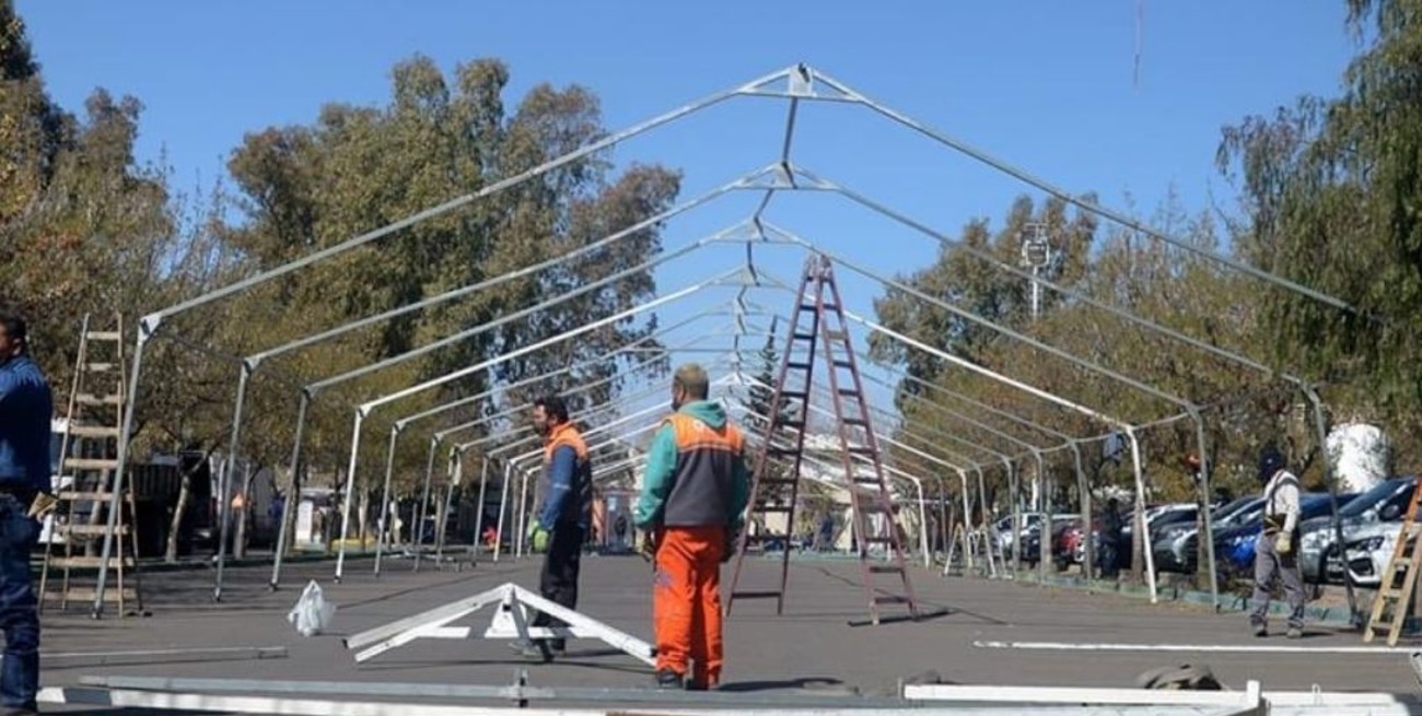 La Apatc  ceden sus carpas para asistir casos de coronavirus en Mendoza