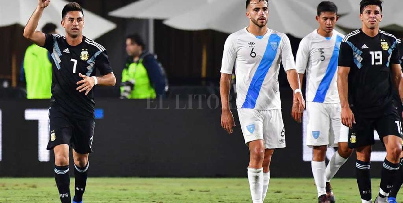 Amistoso Internacional: Argentina venció a Guatemala