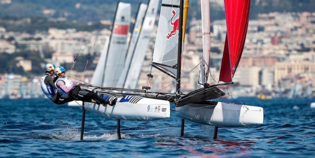 Vela: luego de seis meses, vuelven a competir Santiago Lange y Cecilia Carranza