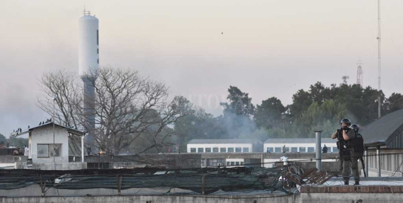 Rebelión carcelaria: cinco presos muertos y destrozos "mayúsculos"