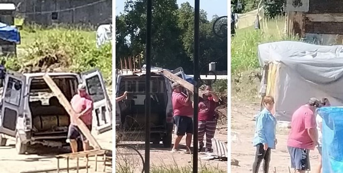 A pesar de la orden judicial, la usurpación de terrenos se consolida en B° Transporte