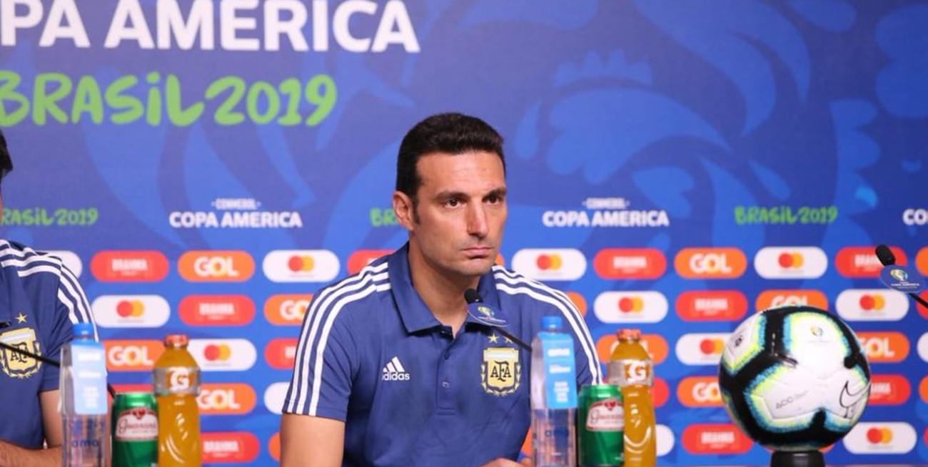 Scaloni: "Tenemos que hacer el balance cuando termine la Copa y no durante"