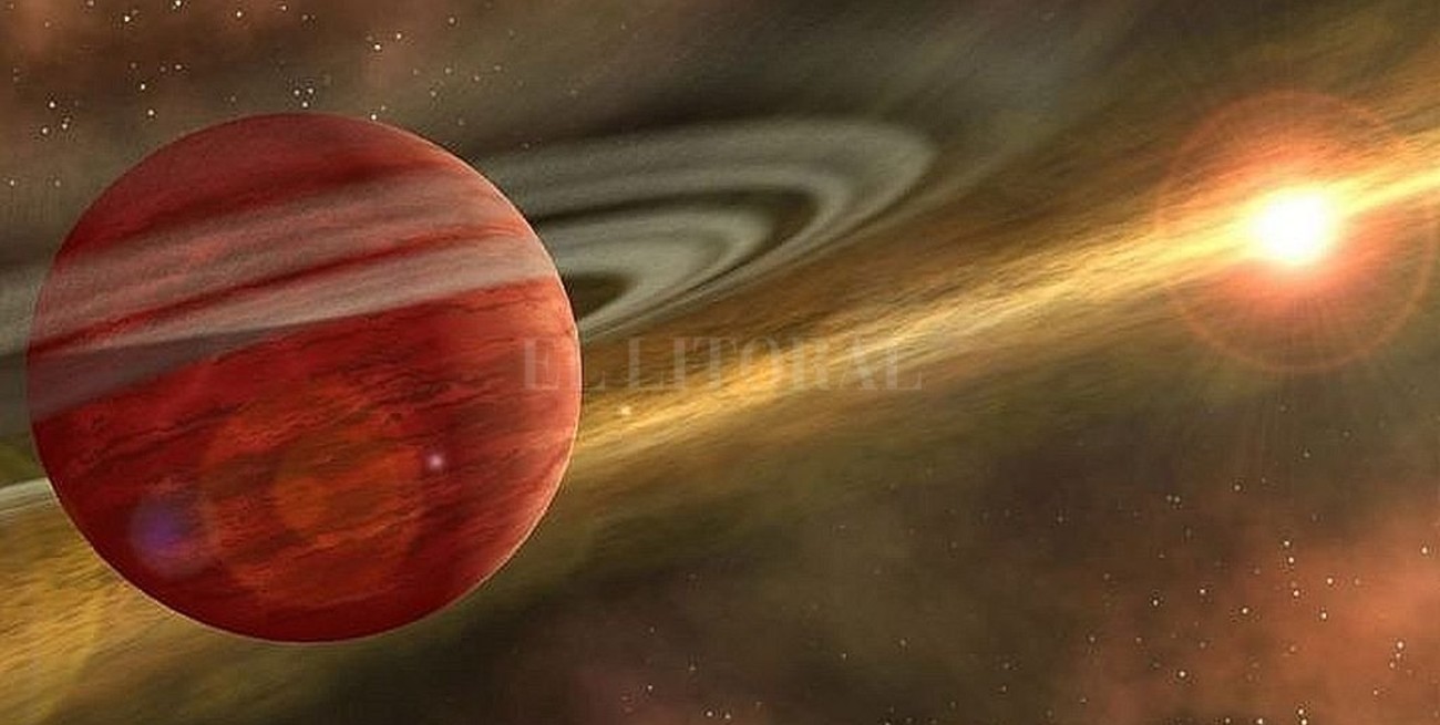 Hallan un gigantesco planeta "bebé" relativamente cerca de la Tierra