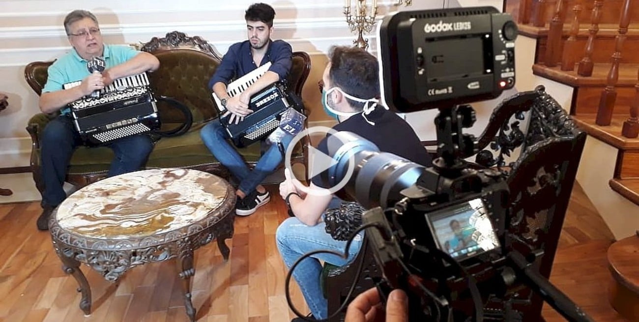 Marcos Camino, íntimo: el líder de Los Palmeras y una charla a fondo con El Litoral