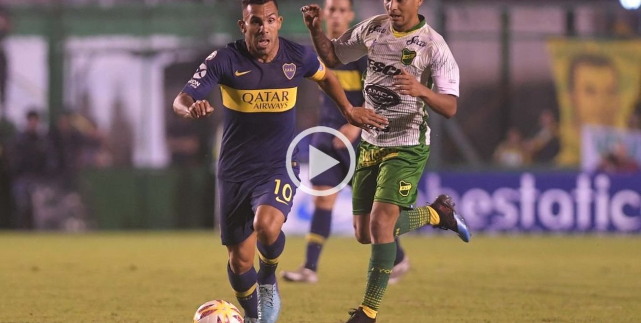 Sin merecerlo, Boca le ganó a Defensa y Justicia