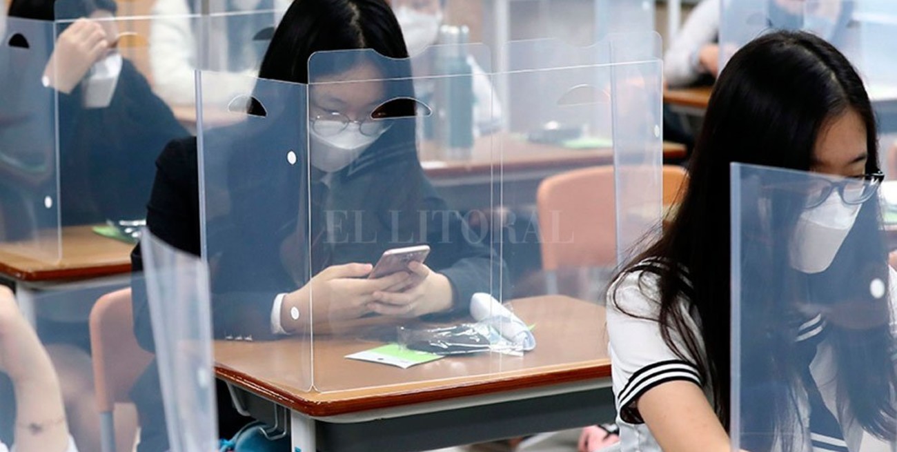 Corea del Sur suspendió las clases presenciales en casi dos mil escuelas