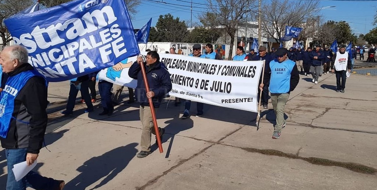 Municipales de toda la provincia realizarán una jornada de protesta