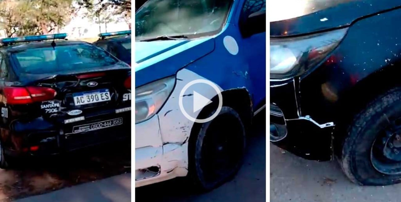 Preocupante: patrulleros abandonados en el medio de la crisis de seguridad