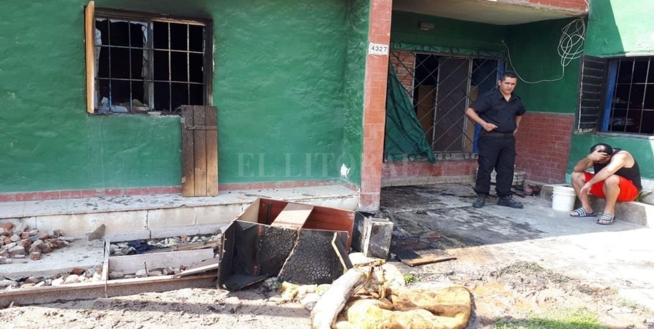 Un niño de 9 años murió tras  el incendio en una vivienda