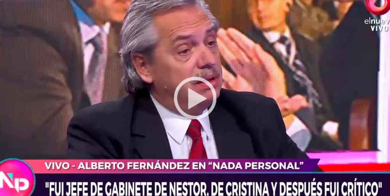 Alberto Fernández: "El reencuentro fue una idea de Cristina y a mí me pareció excelente"