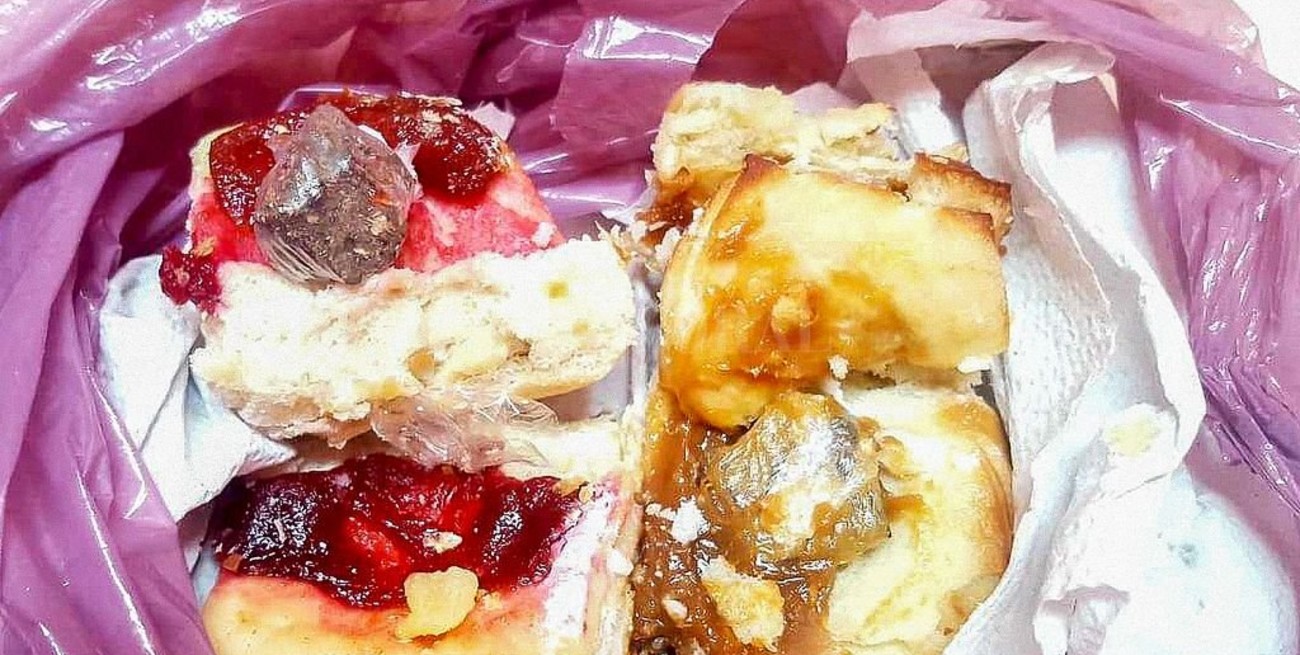 Facturas rellenas con membrillo, dulce de leche y marihuana