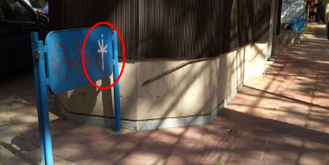 Mendoza: investigan un misterioso graffiti que apareció por toda la ciudad