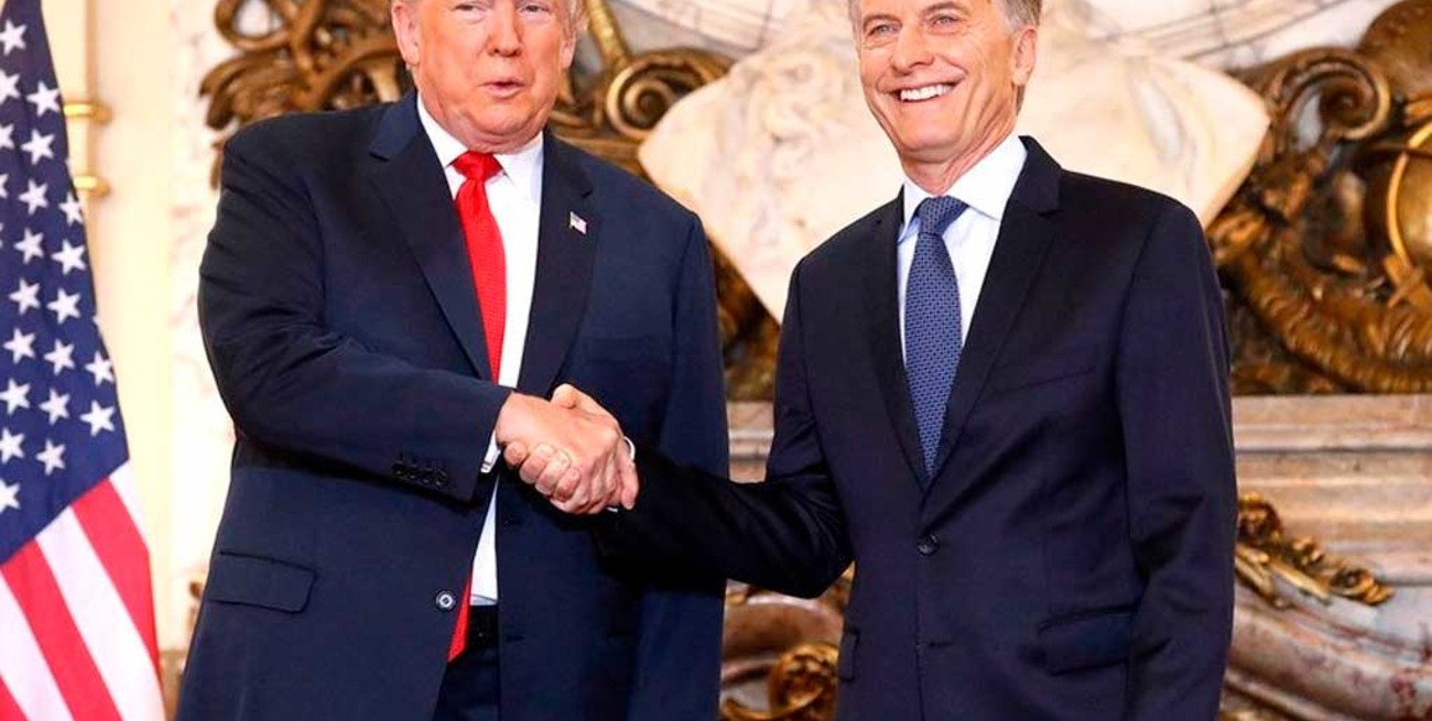 Macri agradeció el apoyo de Trump