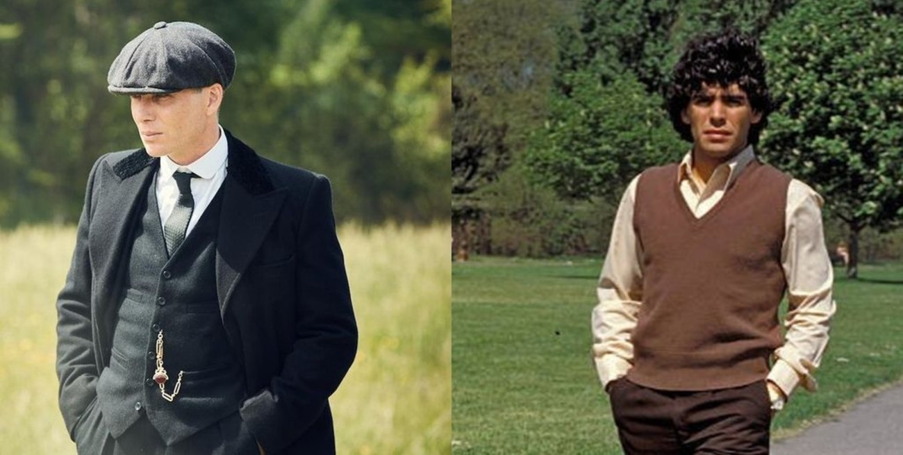 El hilo de Twitter que compara a Thomas Shelby de Peaky Blinders con Diego Maradona