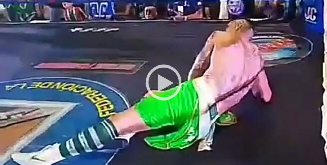 Video: El exarquero Pablo Migliore perdió su invicto como boxeador