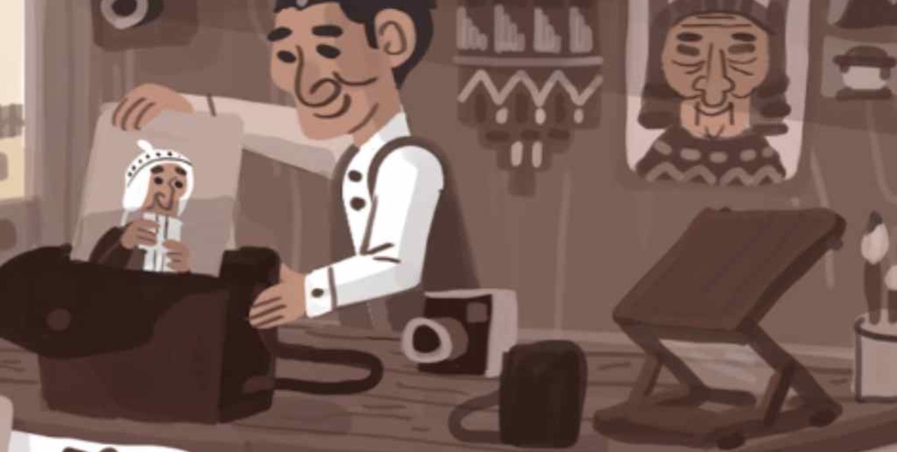 Google rinde homenaje con un Doodle a Martín Chambi, reconocido fotógrafo peruano del siglo XX 