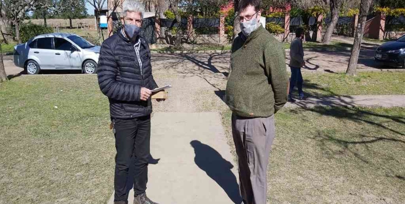 Baucero acompañó al subsecretario de Salud Guillermo Rajmil en su visita a San Javier y Alejandra