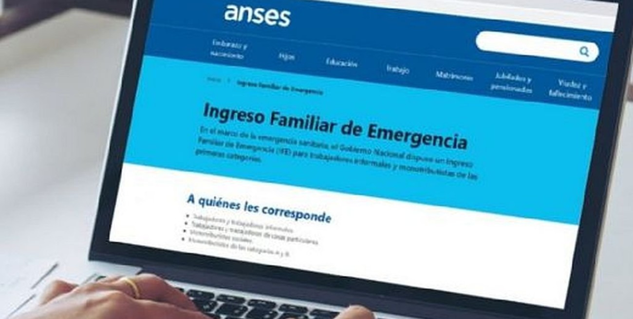 Anses abre una nueva inscripción para el Ingreso Familiar de Emergencia