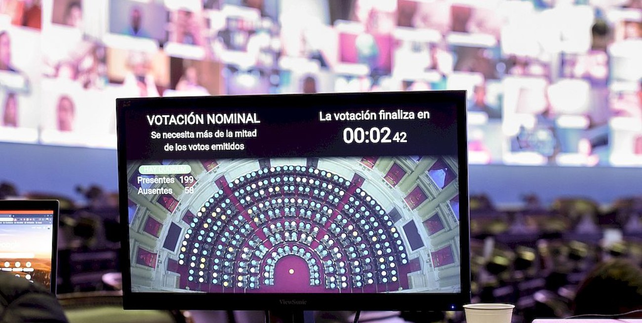Senado y Diputados realizarán este miércoles su primera sesión virtual de la historia