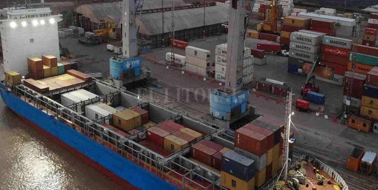 La primera exportación argentina de arvejas a China salió desde TPR