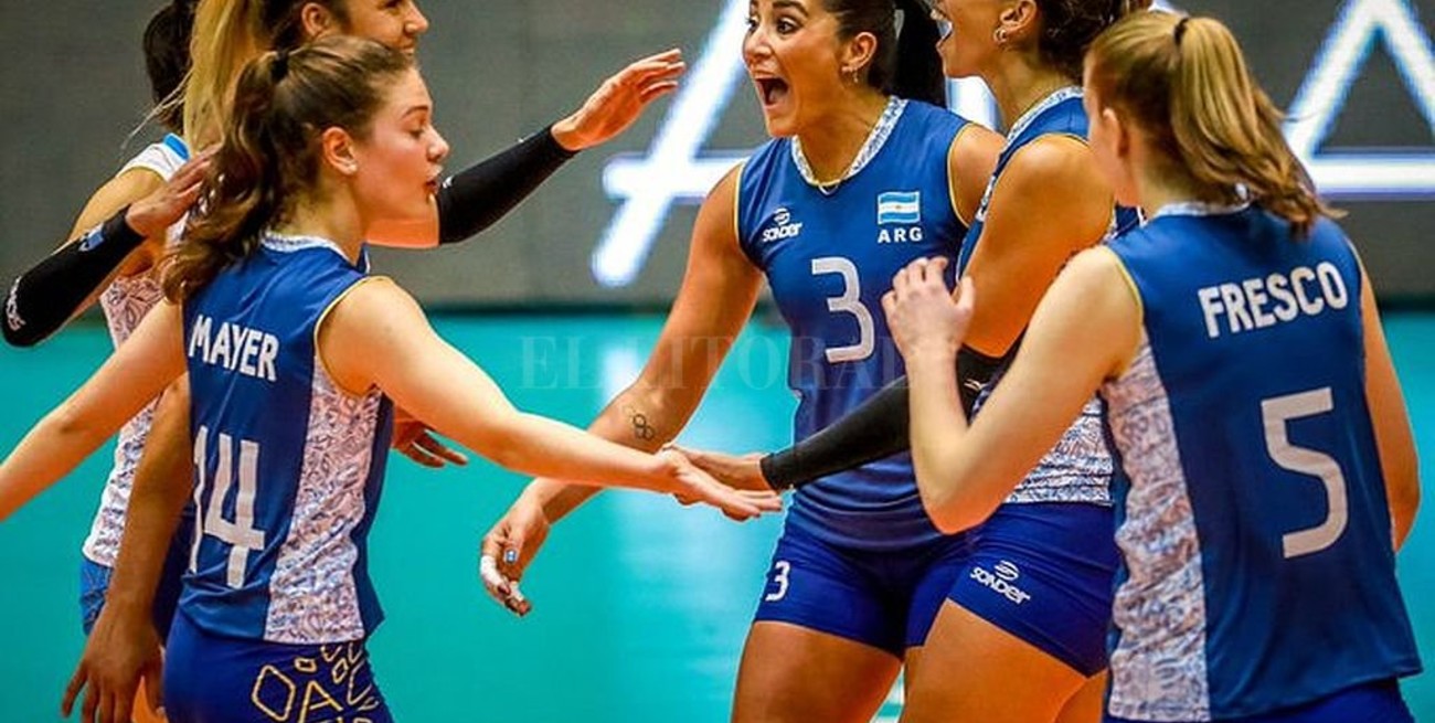  Voleibol femenino: Las Panteras le ganaron 3-0 a Perú
