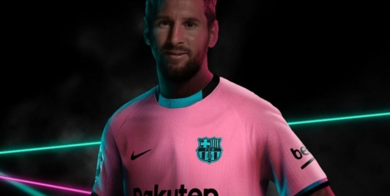 Barcelona presentó su nueva camiseta alternativa