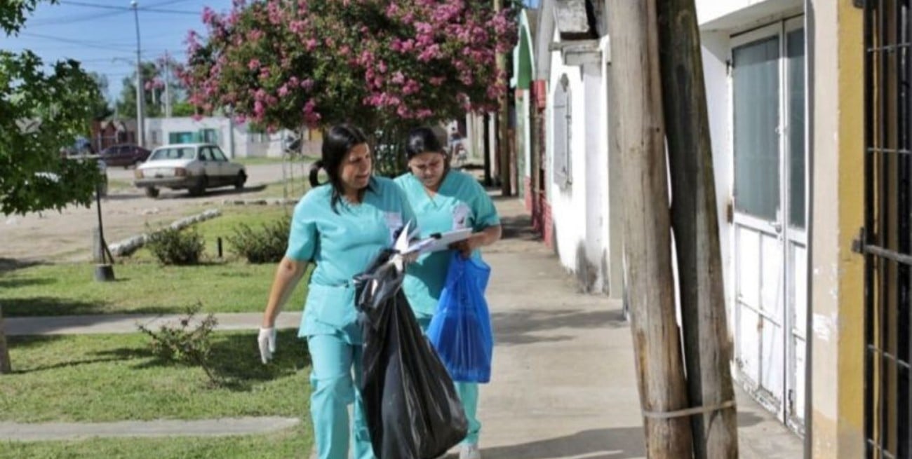 El operativo de descacharro domiciliario asistido ya alcanzó a 111 manzanas