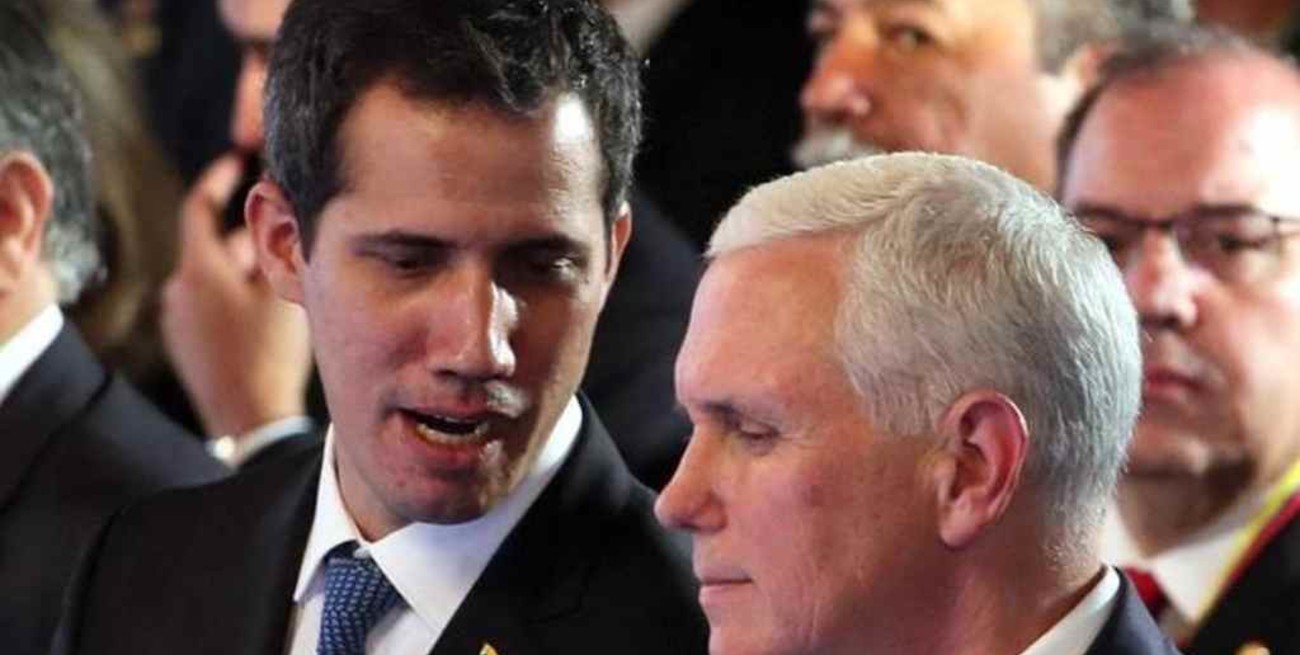 El vicepresidente de Estados Unidos ratificó su apoyo a Guaidó en Venezuela 