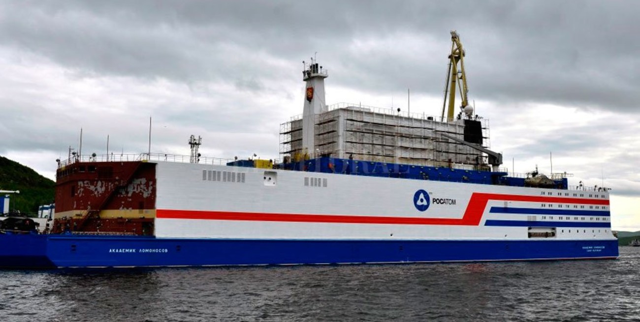 Rusia cuenta con la primera central eléctrica nuclear flotante 