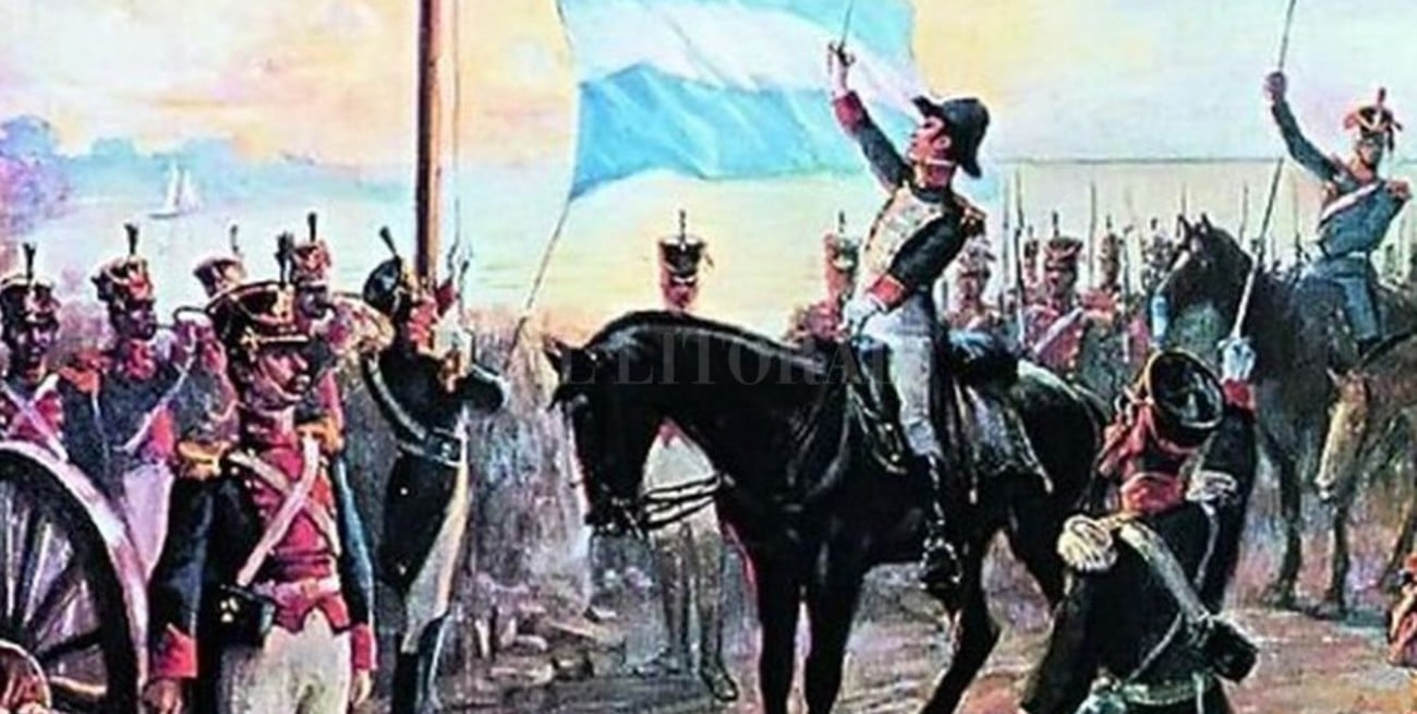 La creación de la bandera celeste y blanca