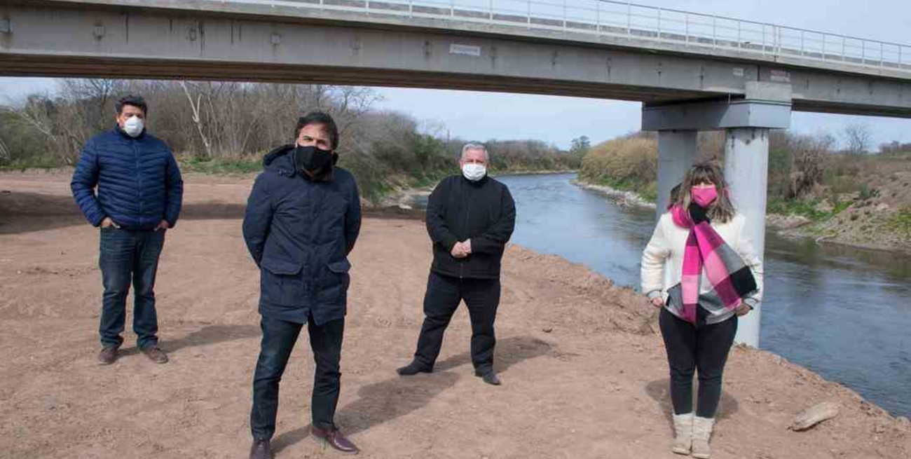 Timbúes: autoridades locales y nacionales recorrieron obras ferroviarias a inaugurarse