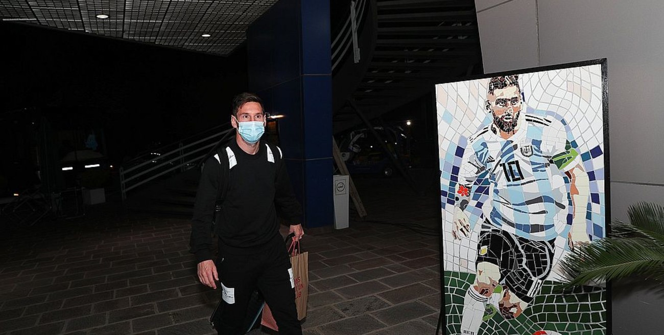 Llegó Messi: Scaloni tiene a todos los jugadores en Ezeiza