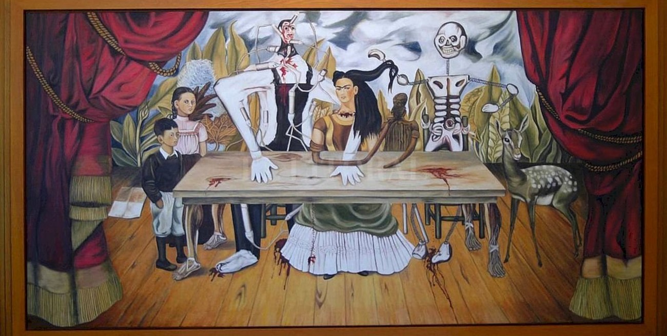 Un español afirma tener en Londres "La mesa herida", el cuadro perdido de Frida Kahlo