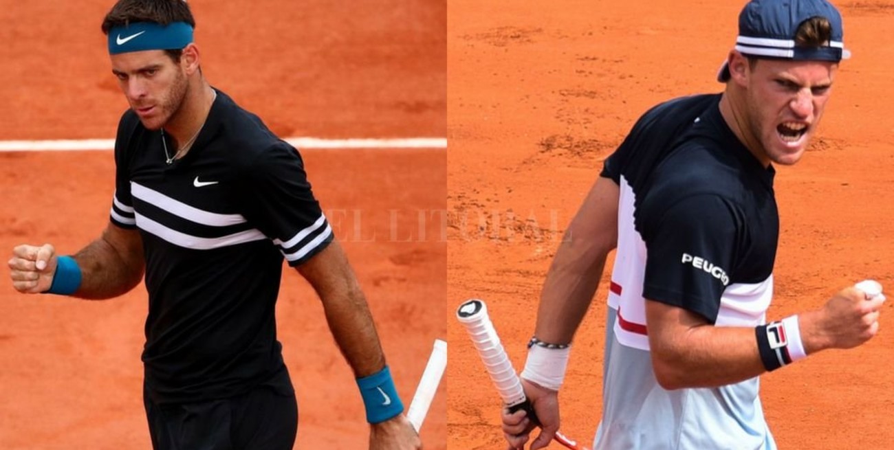 Hora y TV: Del Potro y Schwartzman buscarán las semifinales de Roland Garros