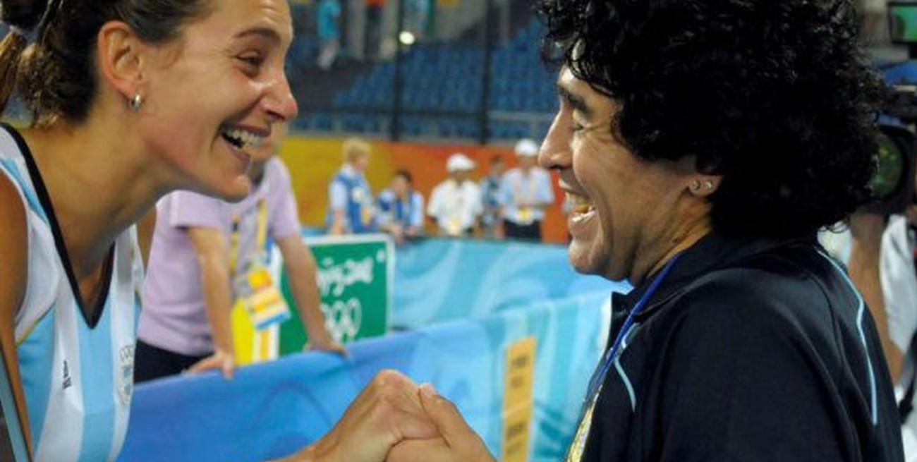 Luciana Aymar: "Diego fue la inspiración más grande que tuve"