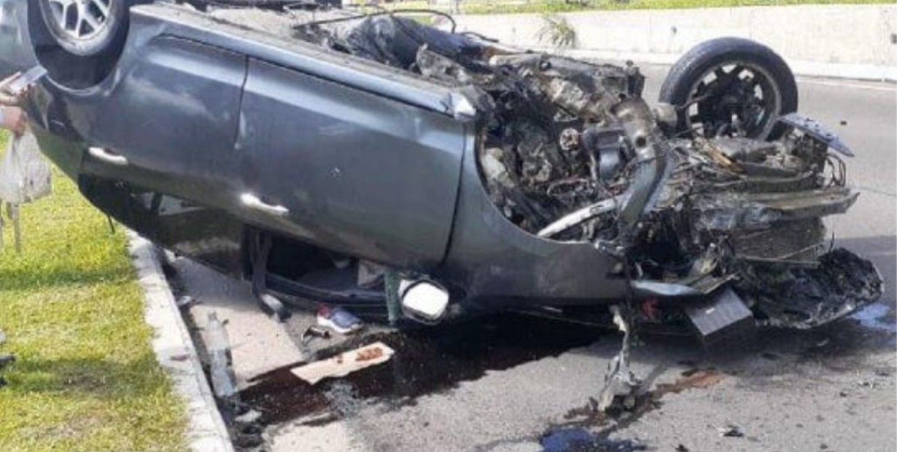 Paraná: tres heridos tras el vuelco de un auto