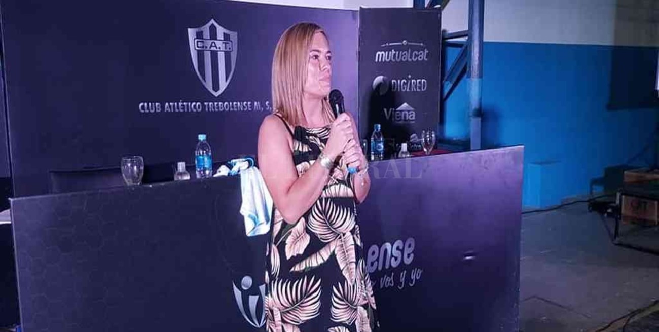 El Trébol: una mujer preside por primera vez a un club de 111 años de vida y 4800 socios