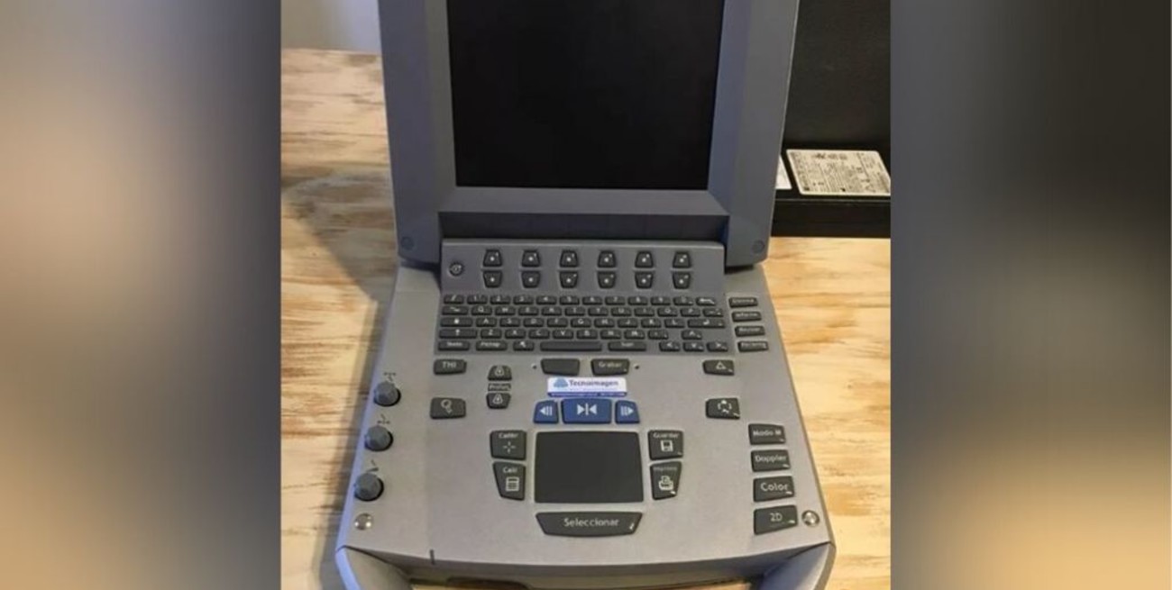 Apareció el ecógrafo que le habían robado a un médico del Hospital de Niños