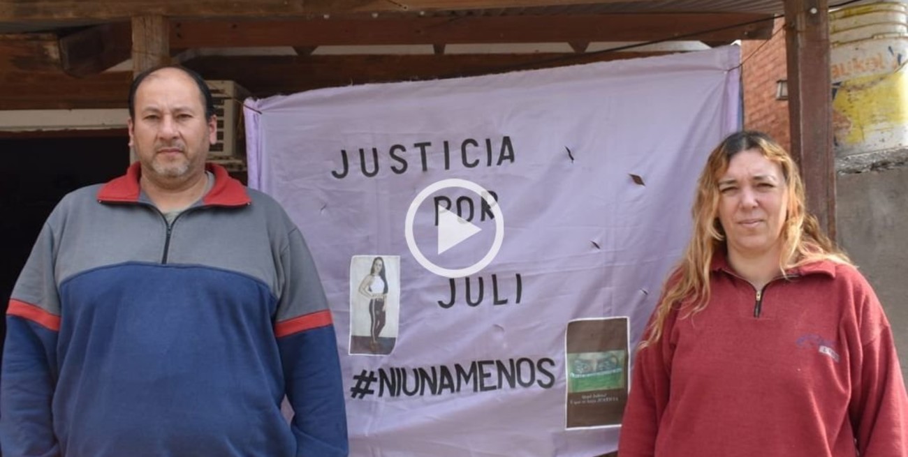 "Mamá, encontramos el cuerpo de Juli"