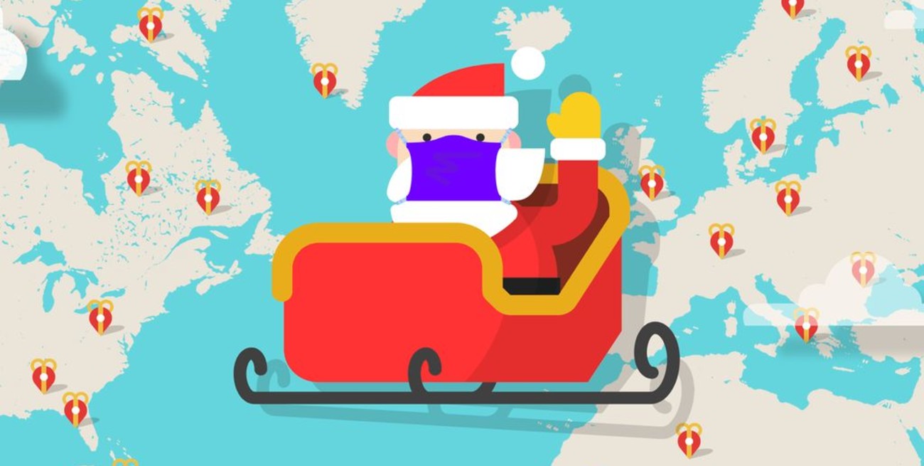 Santa Tracker: seguí el recorrido de Papá Noel