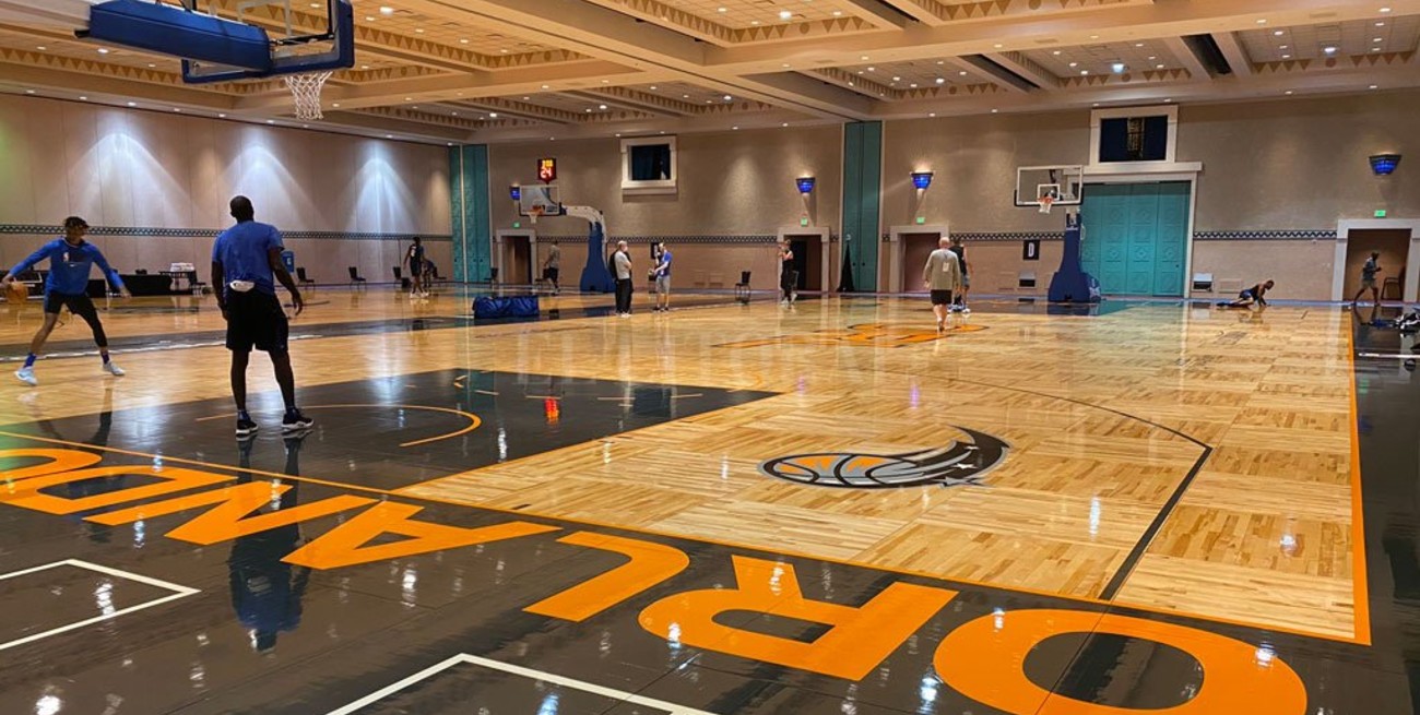 Equipos de la NBA ya se instalaron en Orlando