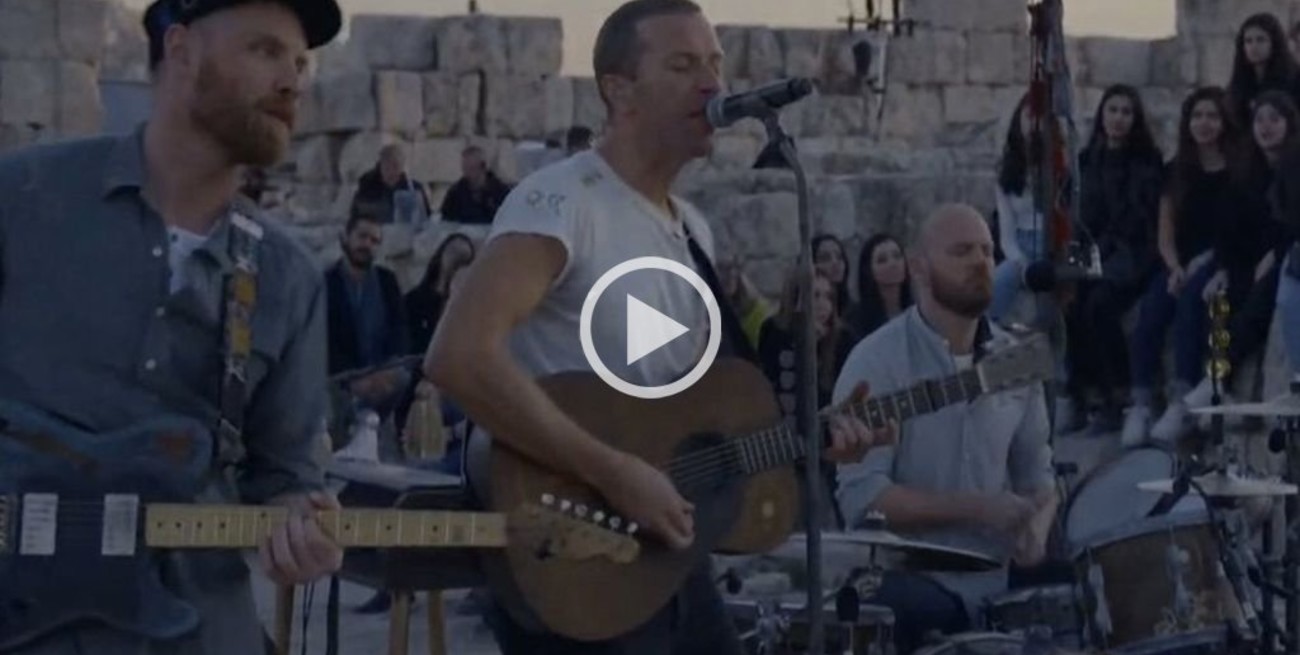 Coldplay presentó su nuevo álbum "Everyday Life" en vivo por YouTube